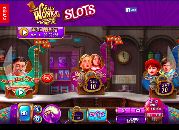 Willy Wonka Slots