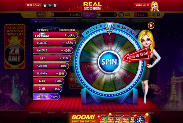Real Casino - Free Slots