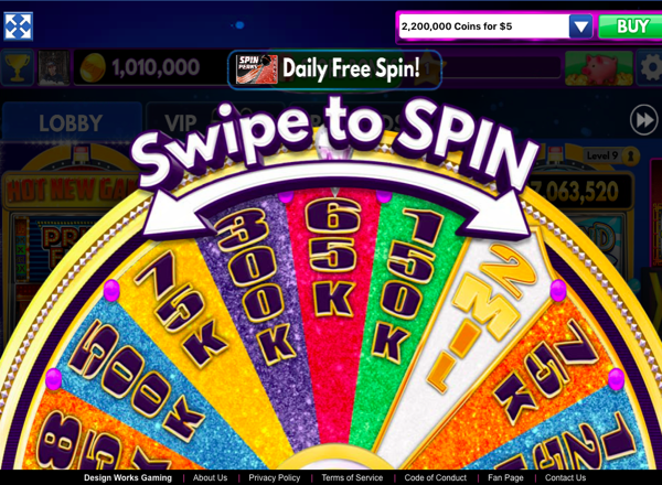 Free coins spin vegas slots