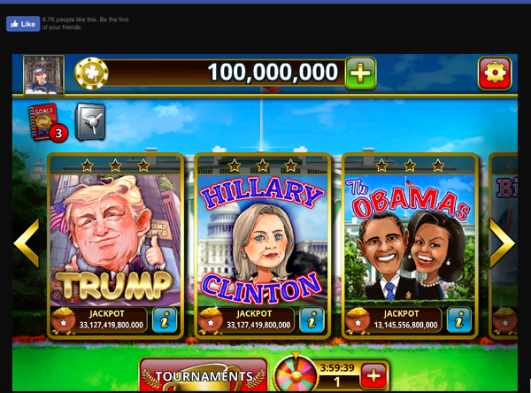Laugh as You Play Slots President Trump Slots: President Trump