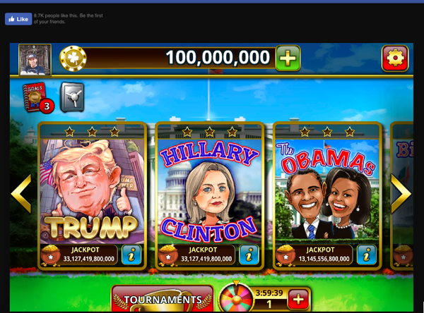 Slots: President Trump