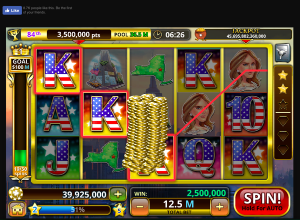 Laugh as You Play Slots President Trump Slots: President Trump