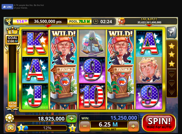 Slots: President Trump