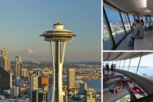 Skywalk on the Space Needle