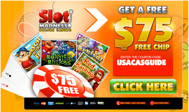 slot madness bonus codes