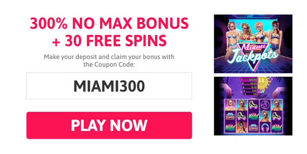 Slots of Vegas Bonus Code for Miami Jackpots