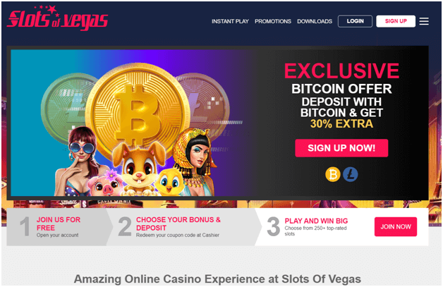 Slots of Vegas Litecoin Casino