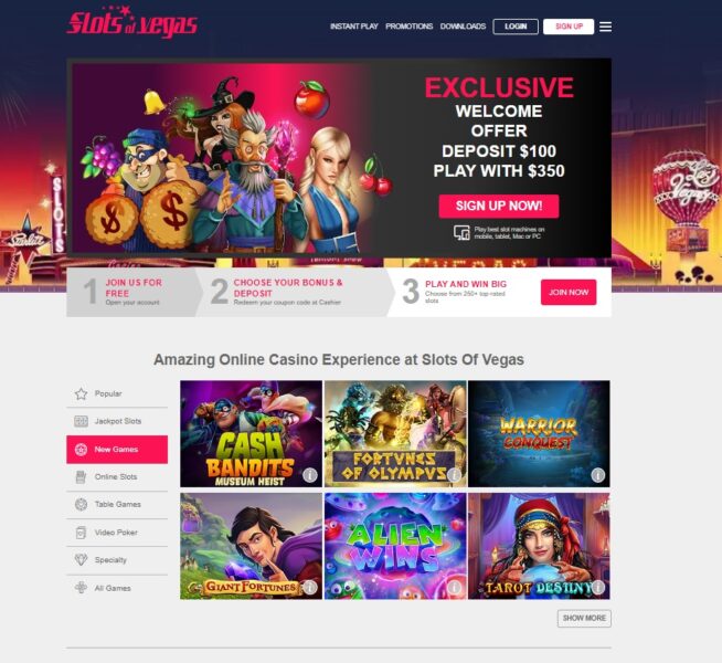 Slots of Vegas Online Casino