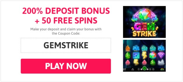 Slots of Vegas bonus codes for Gem Strike Slot