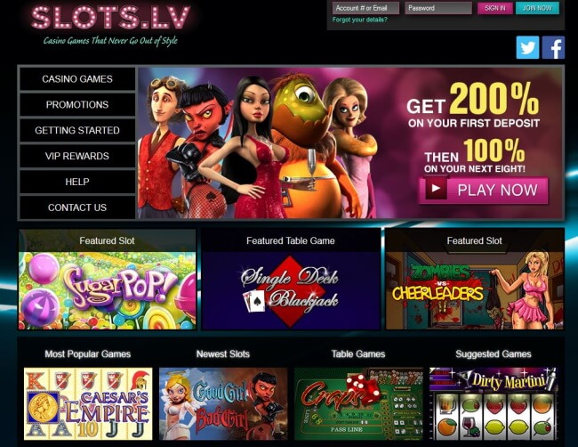 Slots.lv online casino