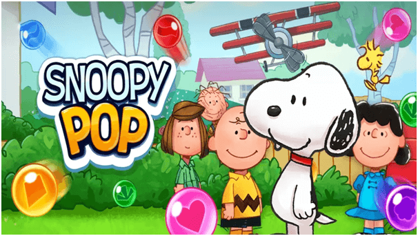 Snoopy Pop the game features