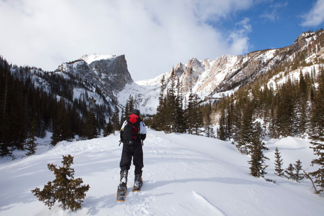 Snowshoe in Rocky Mountain National Park