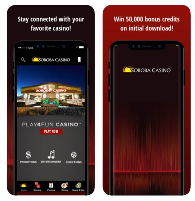 Soboba casino app