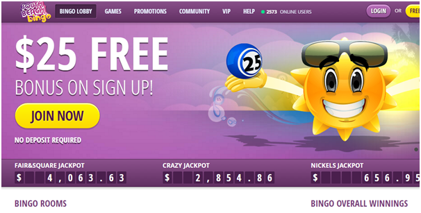 South beach bingo bonus South beach bingo bonus