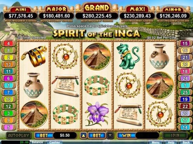 Best Slots Released in USA Spirit of the Inca