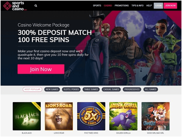 Sports and Casino free chips