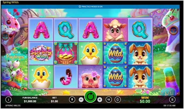 Spring WIlds- The new slot game symbols