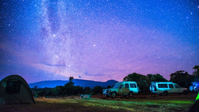 Stargaze in Tanzania