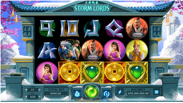 Storm Lords New Slot Game