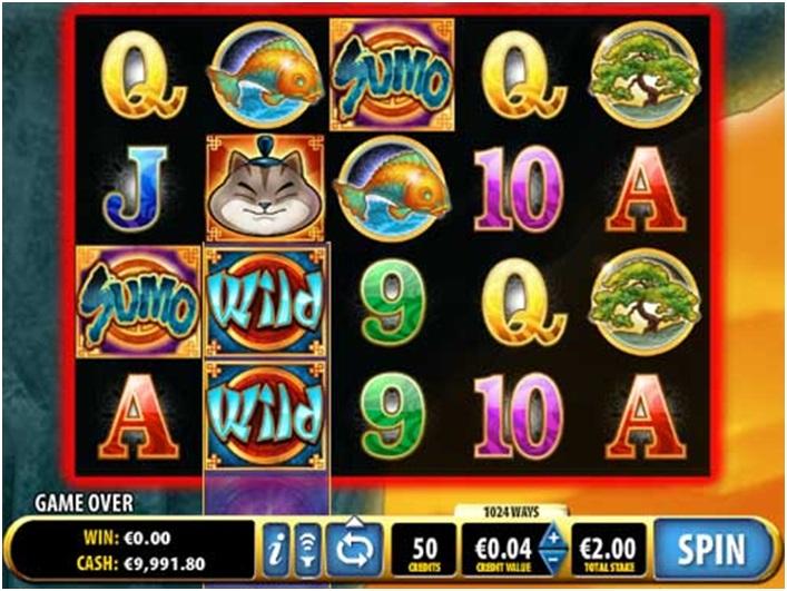 1024 Ways to Win Online Slots Sumo Kitty