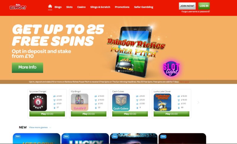 The Best 5 Bingo Online Sites Sun Bingo