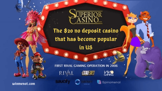 The $20 no deposit casino that has become popular in US