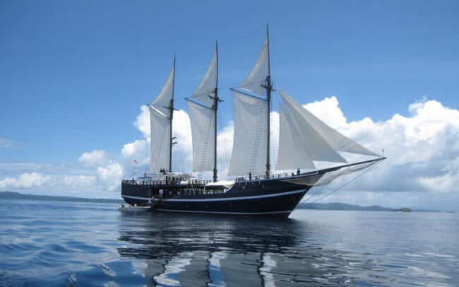 5 Coolest Sailboats of the World The Dewi-Nusantara
