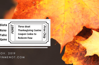 Three Best Thanksgiving casino coupon codes to redeem now