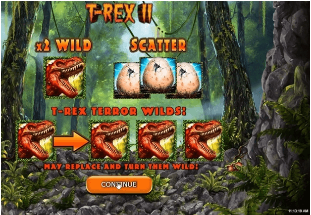 Trex slot