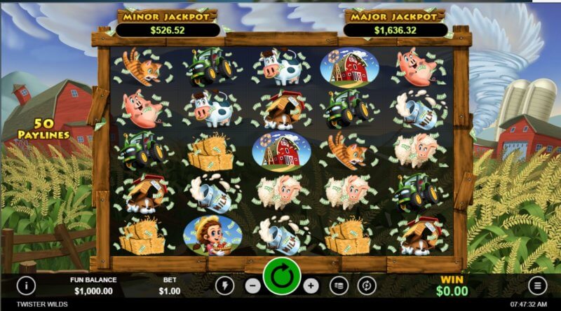 Twister Wilds Slot Game