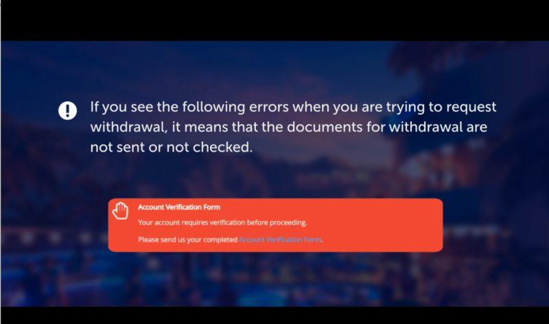 Verify Your Online Casino Account 