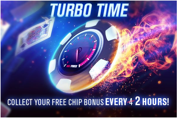 WSOP- Waktu turbo untuk mendapatkan chip gratis