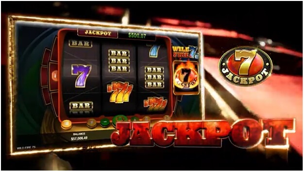 Wild Fire 7s slot game wins