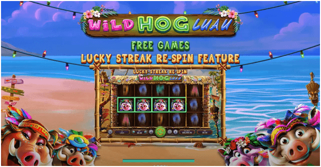 Wild hog luau slot free spins