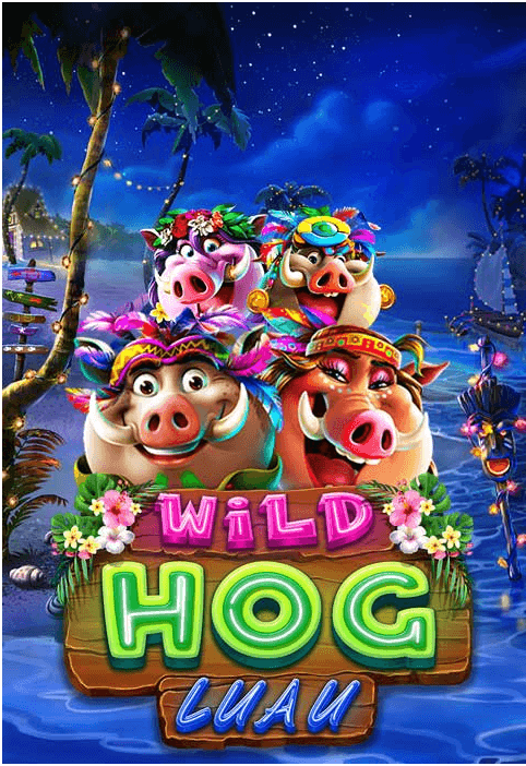 Wild Hog Luau Slot - Hog party in the Hawaiian style Wild hog slot - how to play