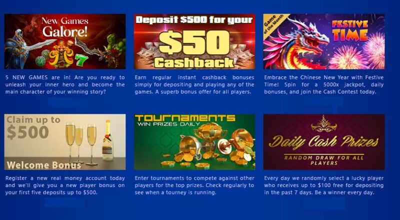 Win A Day Casino Promos