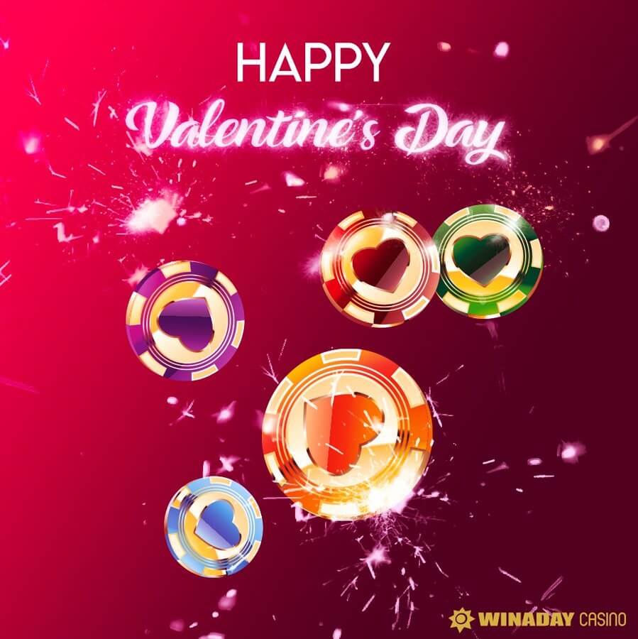 Win A Day Casino - Valentine day