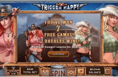 Wins at Trigger Happy Slot