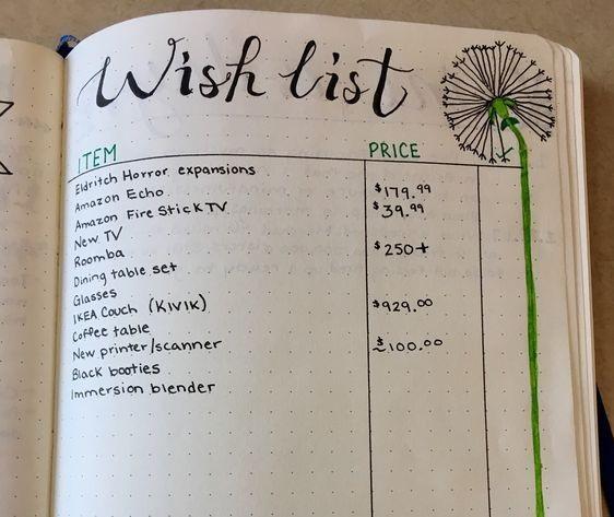 Wishlist