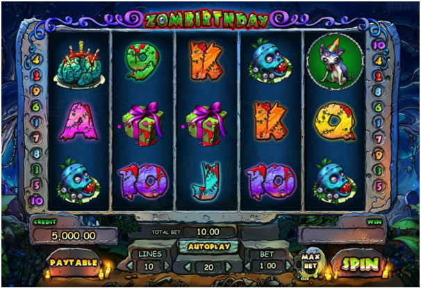 Zom Birthday Slot