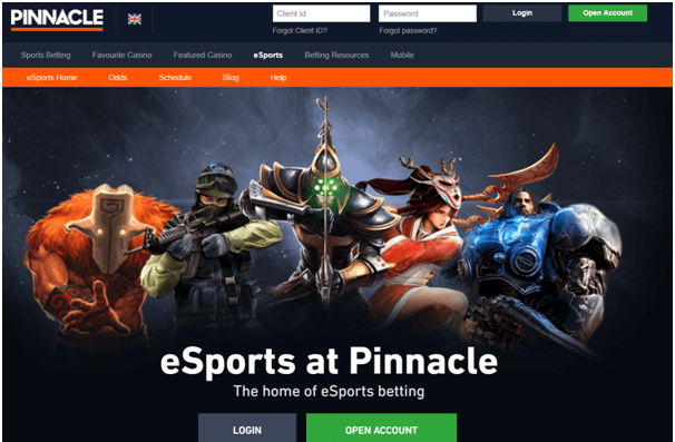 Pinnacle Online Esports Casino