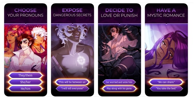 features of the game Arcana