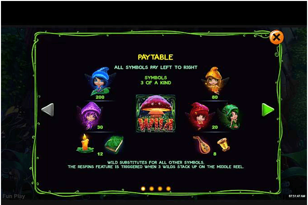 magic mushroom top slot reward