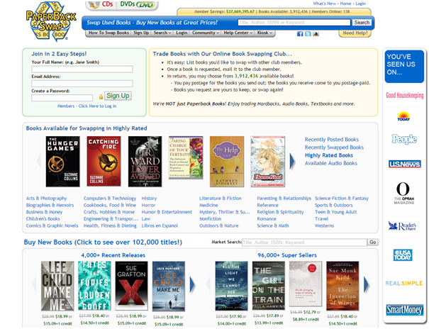 32 Killer Websites That Will Save You Money Paperback-swap