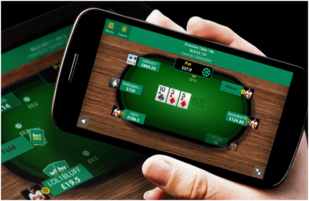 poker on mobile