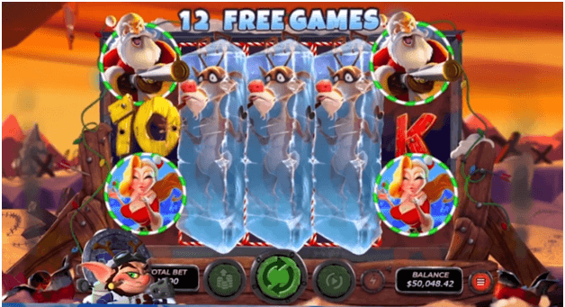 Rudolph Awakens Slot for Christmas Night rudolph awakens- game features- free games