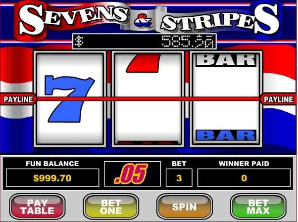 seven and stripes slot